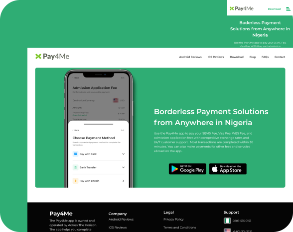 Pay4me App Screenshot
